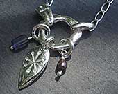 Contemporary Silver Celtic Necklace