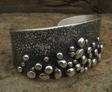 womens silver designer bracelet