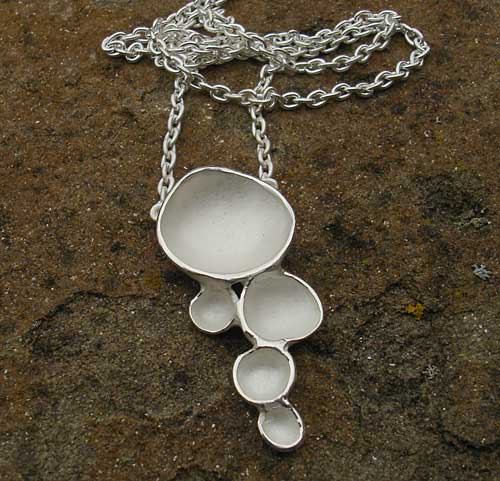 womens silver necklace