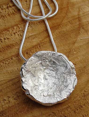 Womens sterling silver pendant