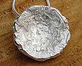 Womens sterling silver pendant