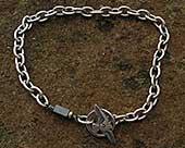 Womens Unusual Silver Bracelet