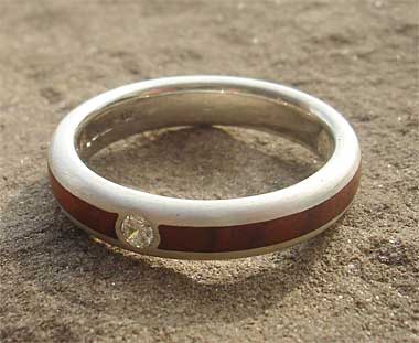 Making wooden rings Making wooden rings